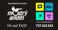 Modrý anděl logo